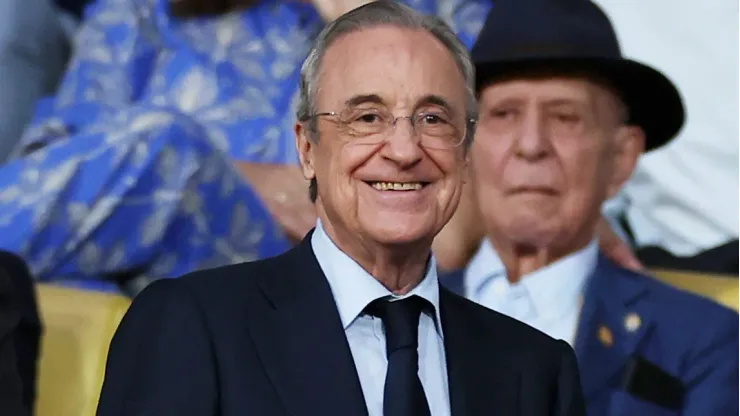 Florentino Pérez, presidente do Real Madrid.  (Photo by Florencia Tan Jun/Getty Images)
