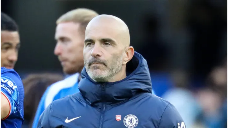 Enzo Maresca gostaria de contar com mais um homem de referência no ataque do Chelsea. (Foto: Imago/Every Second Media)
