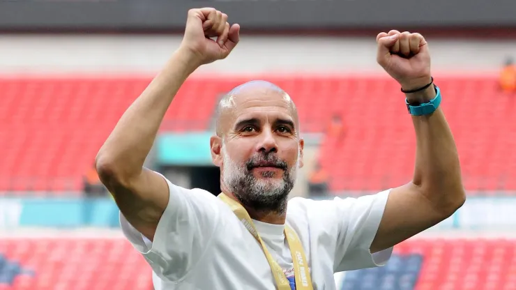 Pep Guardiola, treinador do Manchester City. FOto: IMAGO / Colorsport
