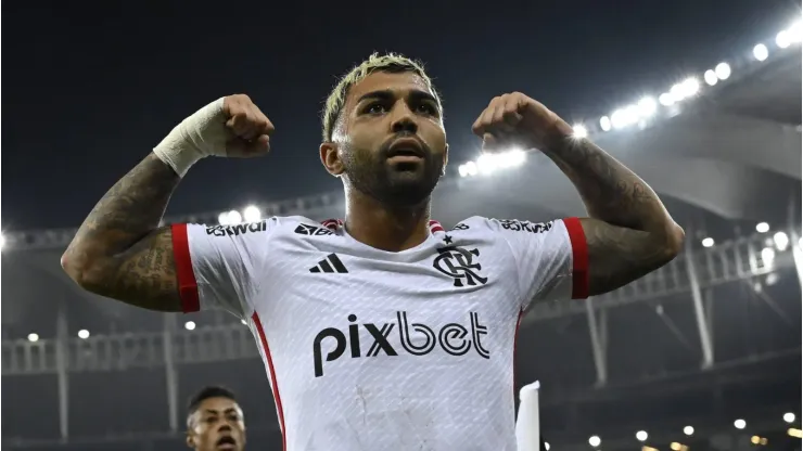 Gabigol, do Flamengo, toparia romper acordo verbal com o Corinthians para assinar com outra potência. (Foto: Imago)
