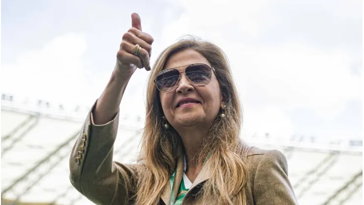 Leila pereira, presidente do palmeiras. Foto: Anderson Lira/Thenews2/imago images 
