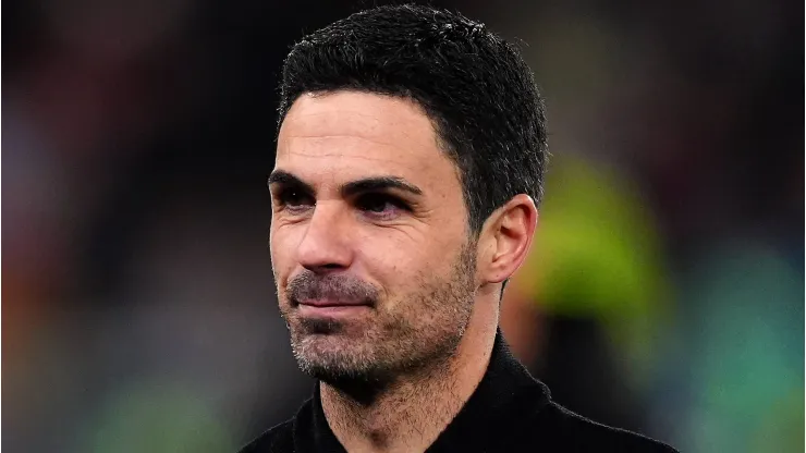 Arsenal do técnico Mikel Arteta está de olho em jogador do Barcelona. foto: IMAGO / PA Images
