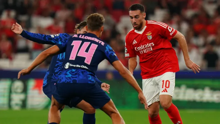 Meia do Benfica interessa ao Liverpool (Foto: Gualter Fatia/Getty Images)
