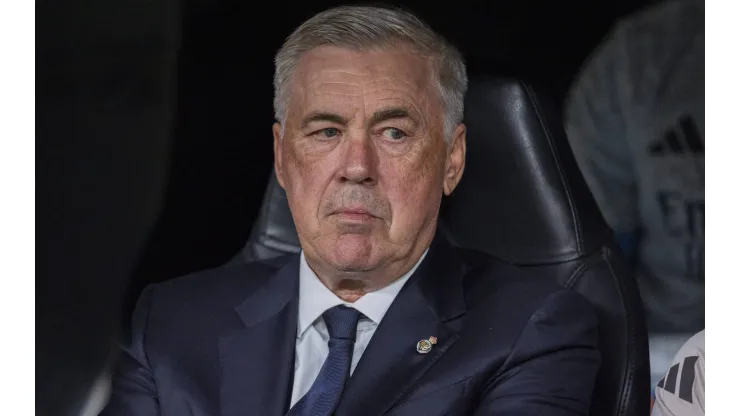 Carlo Ancelotti, treinador do Real Madrid. Foto: IMAGO / Alberto Gardin
