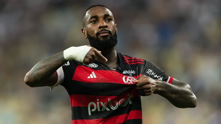 Gerson, meio-campista do Flamengo (Foto: Ruano Carneiro/Imago/Carneiro Images)
