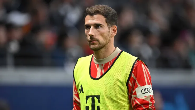 Leon Goretzka com a camisa do Bayern de Munique
