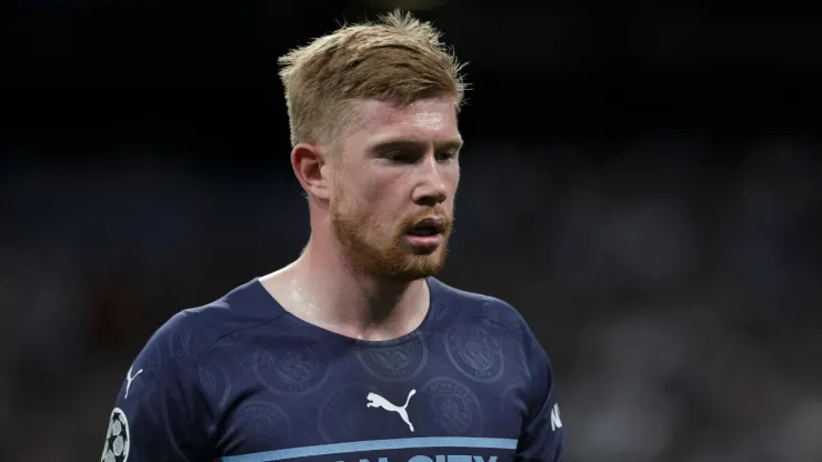 Kevin De Bruyne em partida pelo Manchester City
