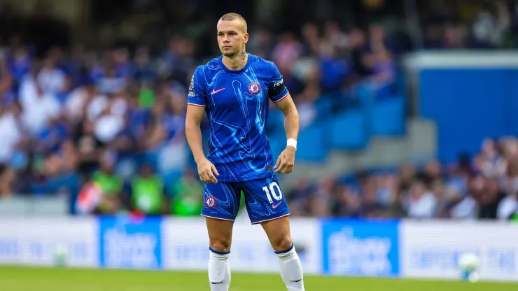 Mykhailo Mudryk, atacante do Chelsea (Foto: Nigel Keene/Imago/Pro Sports Images)
