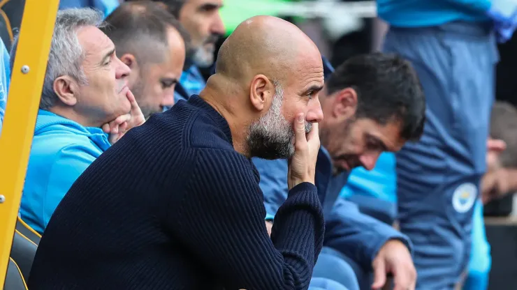 Guardiola fala sobre ficar no City. Foto: IMAGO / News Images
