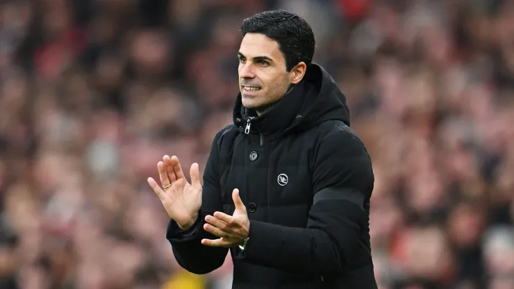 Mikel Arteta, técnico do Arsenal. (Photo by Clive Mason/Getty Images)
