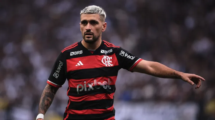 Arrascaeta, jogador do Flamengo. Foto: Ettore Chiereguini/AGIF
