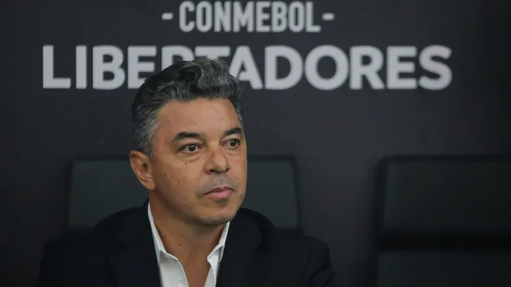 Marcelo Gallardo, do River Plate, no Mineirão.
