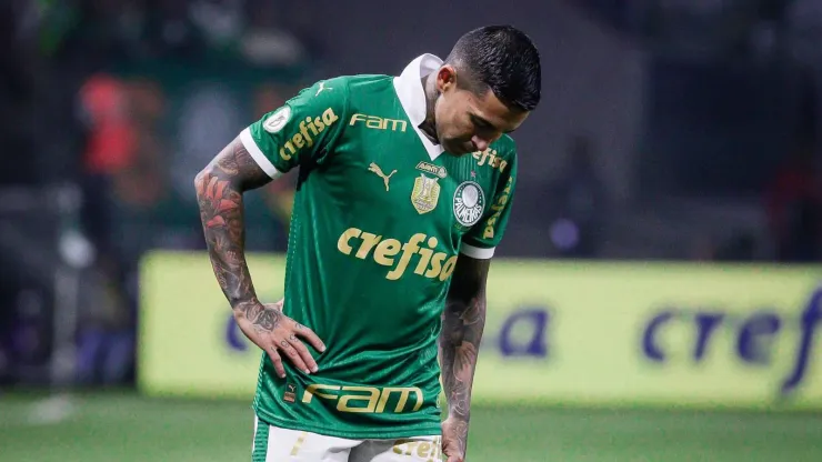 Dudu em partida pelo Palmeiras
