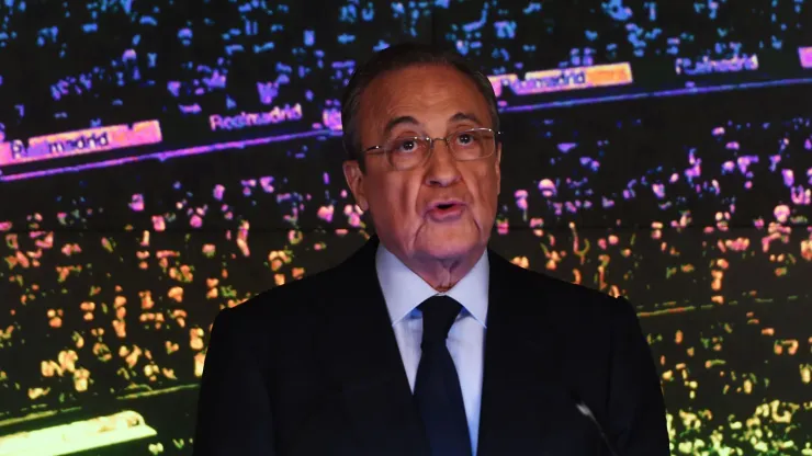 Florentino Pérez presidente do Real Madrid
