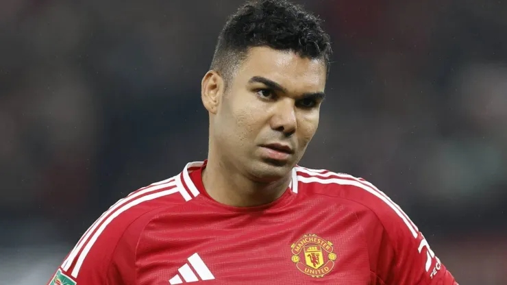 Casemiro e mais três jogadores não fazem parte dos planos do treinador Rúben Amorim, que deve ser anunciado pelo Manchester United. foto: IMAGO / Action Plus
