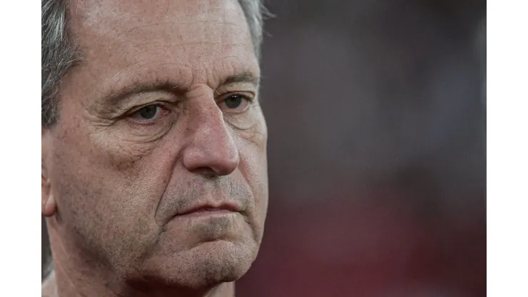 RJ - RIO DE JANEIRO - 15/09/2024 - BRASILEIRO A 2024, FLAMENGO X VASCO - Rodolfo Landim  presidente do Flamengo durante partida contra o Vasco no estadio Maracana pelo campeonato Brasileiro A 2024. Foto: Thiago Ribeiro/AGIF
