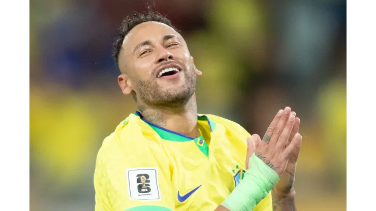 MT - CUIABA - 12/10/2023 - ELIMINATORIAS COPA DO MUNDO 2026, BRASIL X VENEZUELA - Neymar jogador do Brasil durante partida contra o Venezuela no estadio Arena Pantanal pelo campeonato Eliminatorias Copa Do Mundo 2026. Foto: Gil Gomes/AGIF
