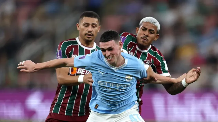 City x Fluminense no Mundial de Clubes. Foto: Francois Nel/Getty Images
