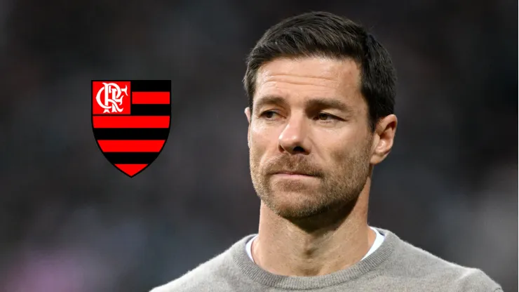 Xabi Alonso quer reforçar o Bayer Leverkusen com jogador do Flamengo. Foto: Stuart Franklin/Getty Imagens
