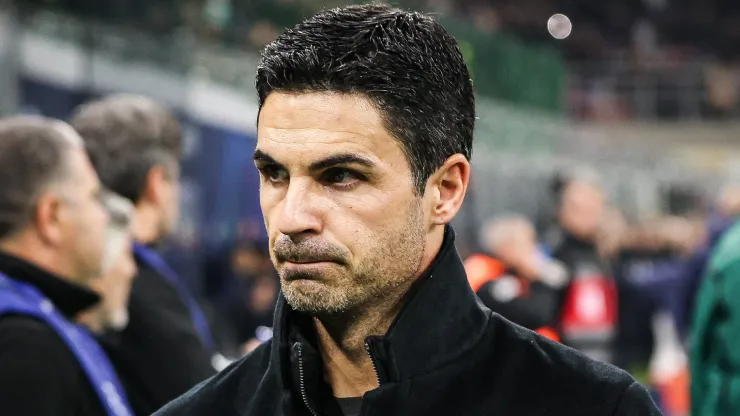 Mikel Arteta pode se despedir de jogador do Arsenal. foto:<br />
IMAGO / ZUMA Press Wire
