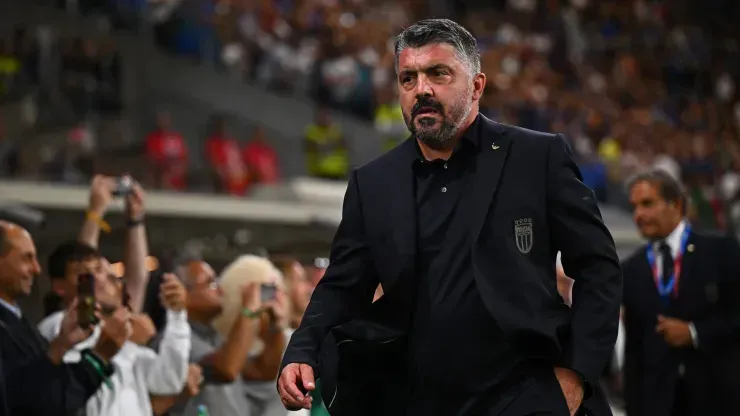 Gennaro Gattuso, técnico da Itália. Foto: Mattia Ozbot/Getty Images