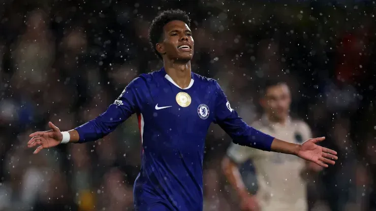 Estêvão em jogo do Chelsea (Justin Setterfield/Getty Images)