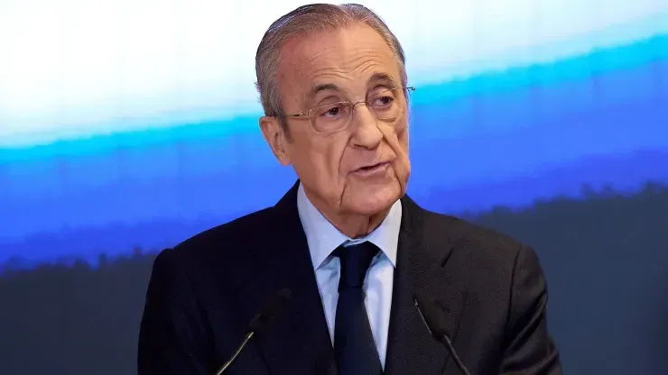 Florentino Perez é o presidente do Real Madrid. (Photo by Angel Martinez/Getty Images)