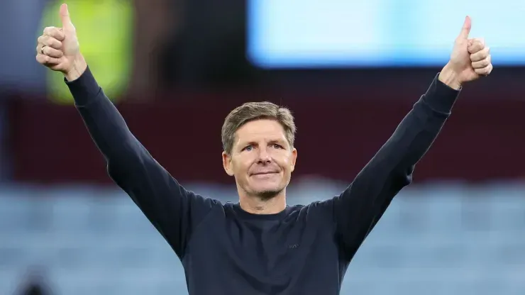 Oliver Glasner entra na mira do Manchester United. Foto: Alex Livesey/Getty Images