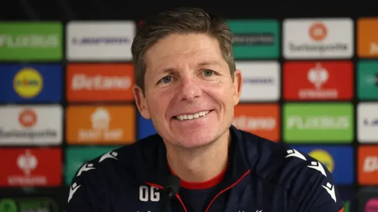 Oliver Glasner é o treinador do Crystal Palace (Alex Davidson/Getty Images)