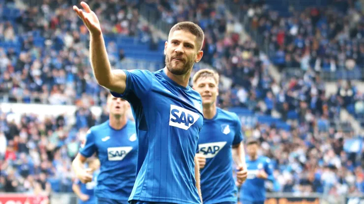 Kramaric fez o primeiro golo do Hoffenheim diante do Bochum. Foto: Imago.
