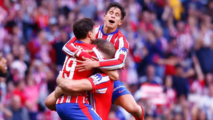 Atlético Madrid festeja vitória contra o Leganés. Foto: Imago
