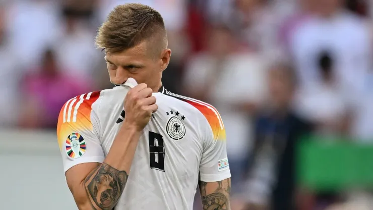 Toni Kroos no último jogo da sua carreira. Foto: Imago
