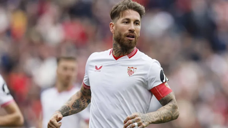 Sergio Ramos quando estava em ação do Sevilla. Foto: Imago
