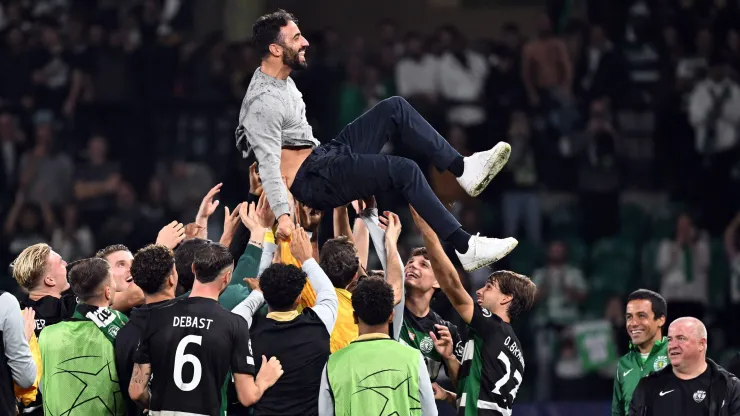 A despedida de Rúben Amorim de Alvalade. Foto: Imago.
