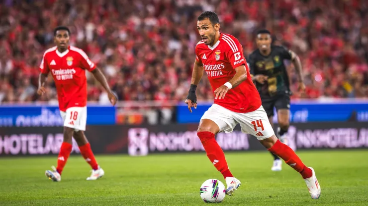 Benfica divulgou a lista de inscritos da Champions League. Foto: Imago
