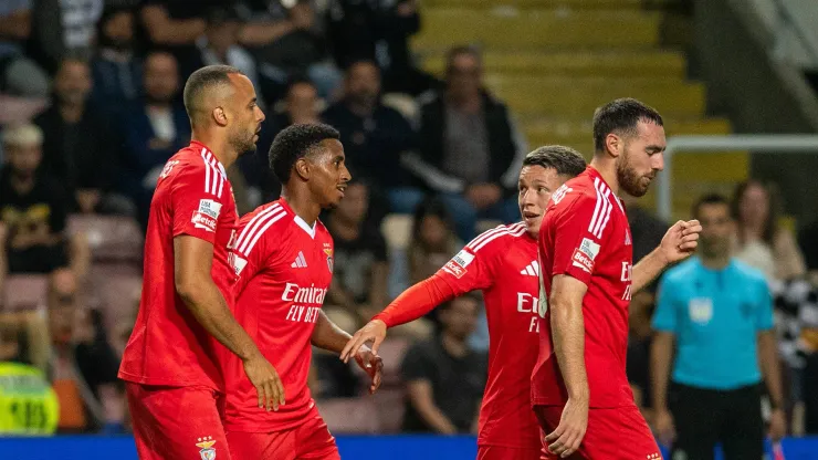 Jogadores do Benfica. Foto: Imago
