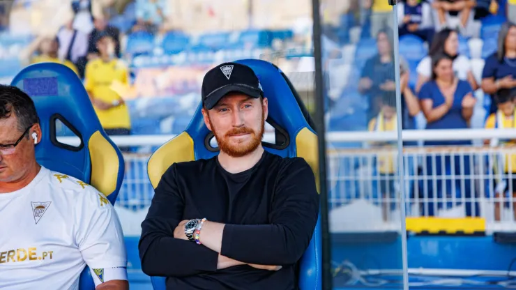 Ian Cathro, treinador do Estoril Praia. Foto: Imago.
