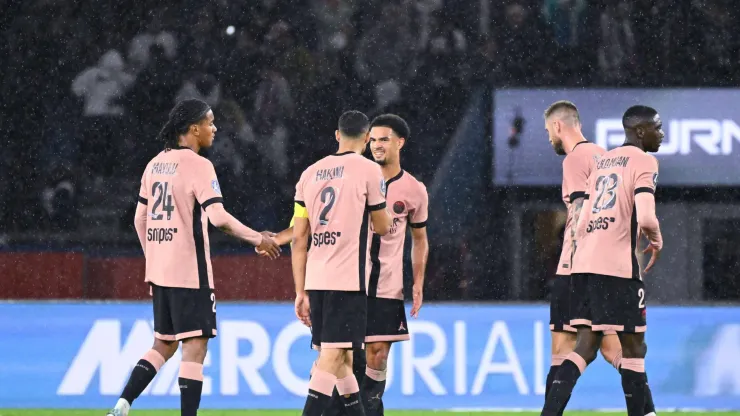 PSG festeja vitória contra o Rennes. Foto: Imago
