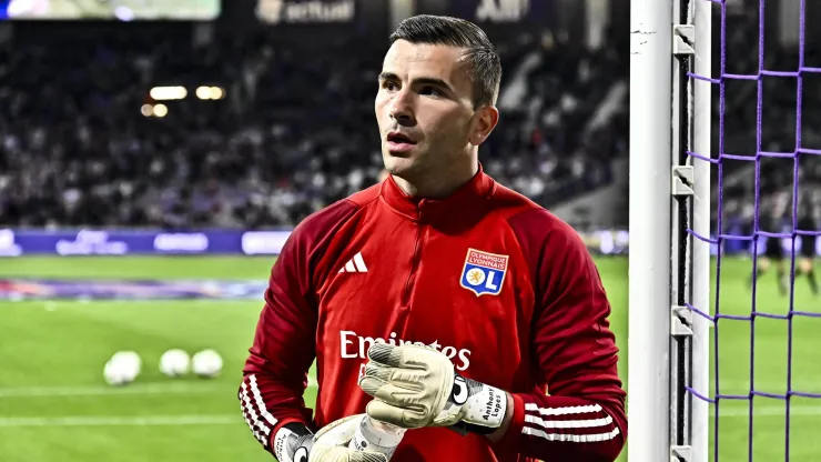 Anthony Lopes em ação pelo Lyon na última temporada. Foto: Imago
