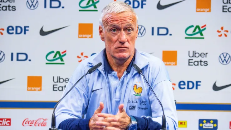 Didier Deschamps, selecionador da França. Foto: Imago.
