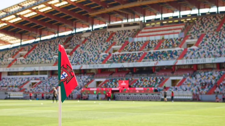 Estádio Dr Magalhães Pessoa em Leiria, uma das sedes em Portugal para a qualificatória da Euro. Foto: Imago
