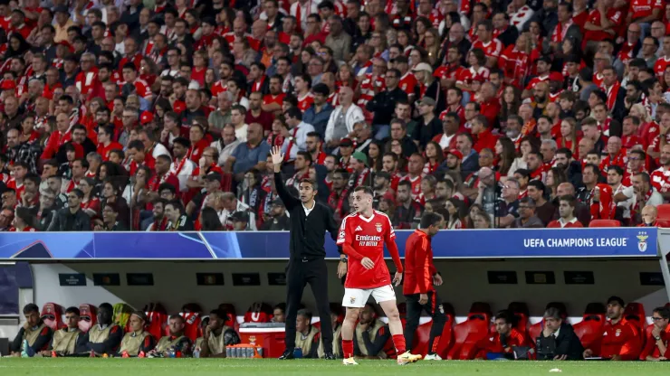 Bruno Lage, treinador do Benfica. Foto: Imago
