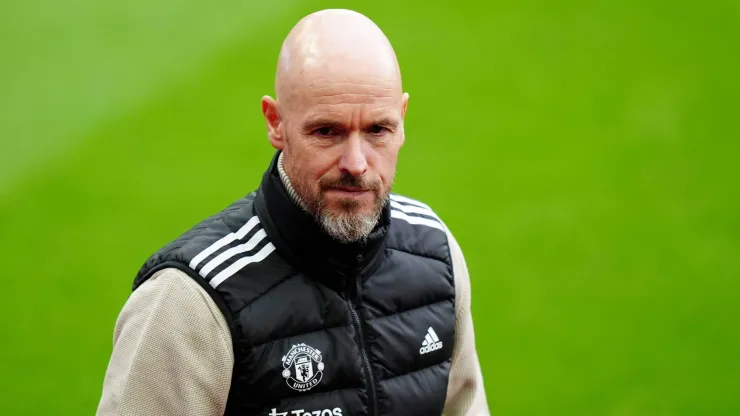 Erik ten Hag, treinador do Manchester United. Foto: Imago
