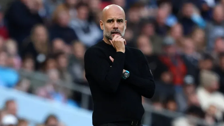 Guardiola, técnico do Manchester City. Foto: Imago
