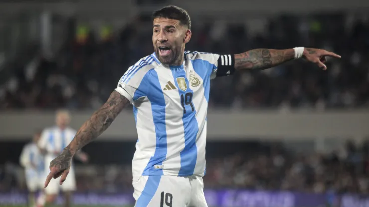 Otamendi marcou o golo da Argentina frente a Venezuela. Foto: Imago
