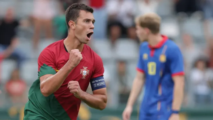 Henrique Araújo marcou contra Andorra. Foto: Imago
