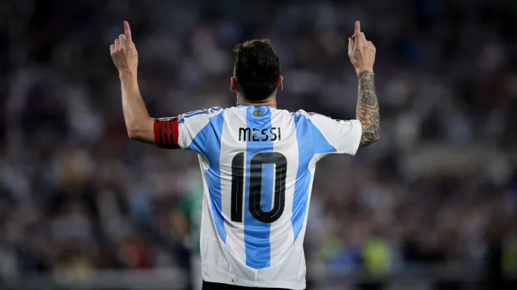 Messi bateu recordes no Argentina x Bolívia. Foto: Imago
