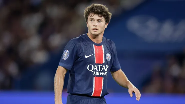 João Neves em ação pelo PSG na Ligue 1. Foto: Imago
