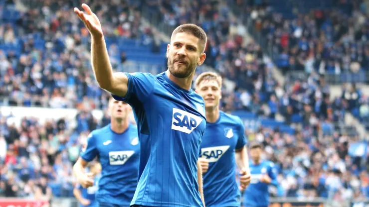 Kramaric fez o primeiro golo do Hoffenheim diante do Bochum. Foto: Imago.
