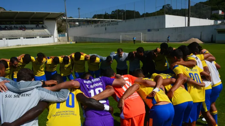 Sintrense vai defrontar o FC Porto. Foto: Sport União Sintrense - Futebol SAD
